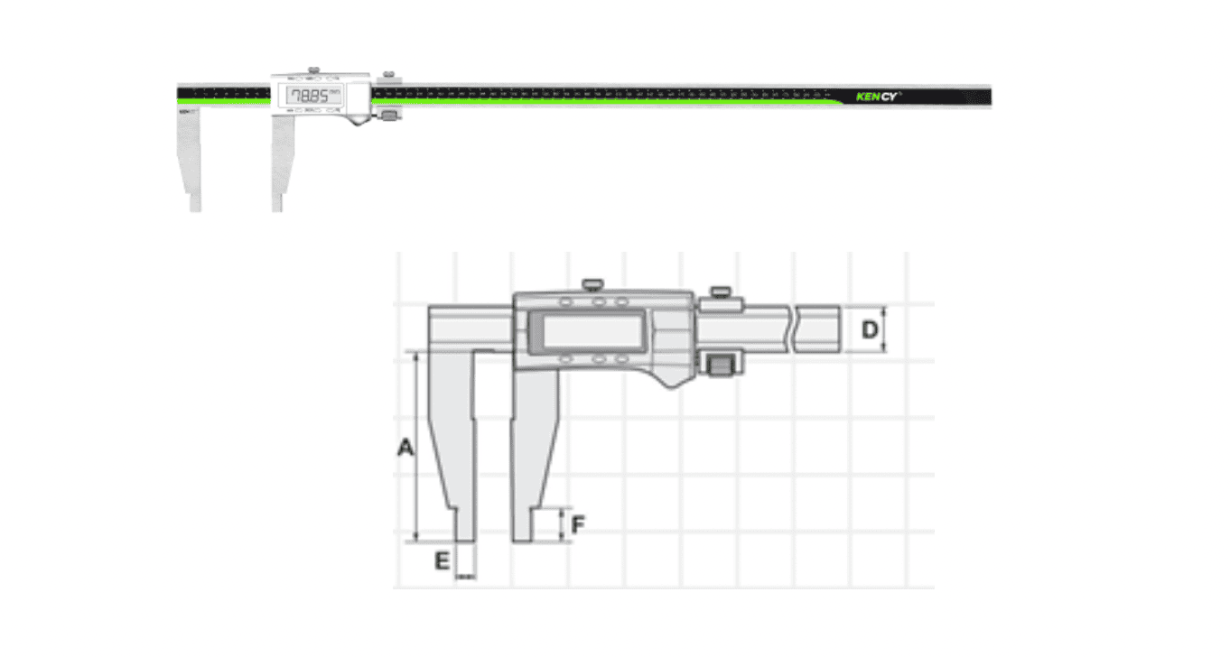 Caliper Bit Map Digital caliper - indoremachinary
